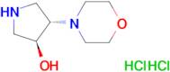 (3S,4S)-4-(4-morpholinyl)-3-pyrrolidinol dihydrochloride