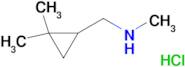 [(2,2-dimethylcyclopropyl)methyl]methylamine hydrochloride