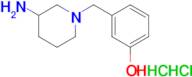 3-[(3-amino-1-piperidinyl)methyl]phenol dihydrochloride