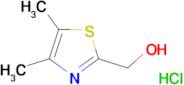 (4,5-dimethyl-1,3-thiazol-2-yl)methanol hydrochloride