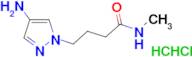 4-(4-amino-1H-pyrazol-1-yl)-N-methylbutanamide dihydrochloride