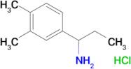 [1-(3,4-dimethylphenyl)propyl]amine hydrochloride