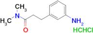 3-(3-aminophenyl)-N,N-dimethylpropanamide dihydrochloride