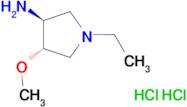 (3S,4S)-1-ethyl-4-methoxy-3-pyrrolidinamine dihydrochloride