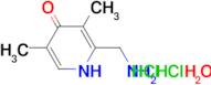 2-(aminomethyl)-3,5-dimethyl-4(1H)-pyridinone dihydrochloride hydrate