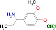 [1-(3,4-dimethoxyphenyl)propyl]amine hydrochloride