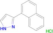 3-(1-naphthyl)-1H-pyrazole hydrochloride