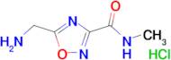 5-(aminomethyl)-N-methyl-1,2,4-oxadiazole-3-carboxamide hydrochloride