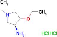 (3S,4S)-4-ethoxy-1-ethyl-3-pyrrolidinamine dihydrochloride