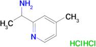 [1-(4-methyl-2-pyridinyl)ethyl]amine dihydrochloride