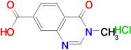 3-methyl-4-oxo-3,4-dihydro-7-quinazolinecarboxylic acid hydrochloride