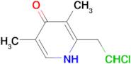 2-(chloromethyl)-3,5-dimethyl-4(1H)-pyridinone hydrochloride