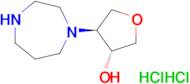 (3R,4S)-4-(1,4-diazepan-1-yl)tetrahydro-3-furanol dihydrochloride