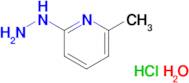 2-hydrazino-6-methylpyridine hydrochloride hydrate