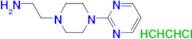 {2-[4-(2-pyrimidinyl)-1-piperazinyl]ethyl}amine trihydrochloride