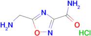 5-(aminomethyl)-1,2,4-oxadiazole-3-carboxamide hydrochloride