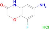 6-amino-8-fluoro-2H-1,4-benzoxazin-3(4H)-one hydrochloride