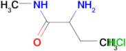 2-amino-N-methylbutanamide hydrochloride