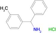 [(3-methylphenyl)(phenyl)methyl]amine hydrochloride