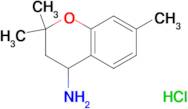 (2,2,7-trimethyl-3,4-dihydro-2H-chromen-4-yl)amine hydrochloride