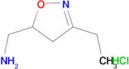 [(3-ethyl-4,5-dihydro-5-isoxazolyl)methyl]amine hydrochloride