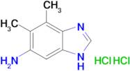4,5-dimethyl-1H-benzimidazol-6-amine dihydrochloride