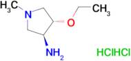 (3S,4S)-4-ethoxy-1-methyl-3-pyrrolidinamine dihydrochloride