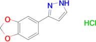 3-(1,3-benzodioxol-5-yl)-1H-pyrazole hydrochloride