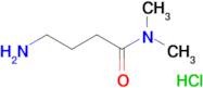 4-amino-N,N-dimethylbutanamide hydrochloride