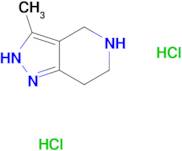 3-methyl-4,5,6,7-tetrahydro-1H-pyrazolo[4,3-c]pyridine dihydrochloride