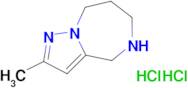 2-methyl-5,6,7,8-tetrahydro-4H-pyrazolo[1,5-a][1,4]diazepine dihydrochloride