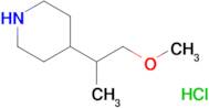 4-(2-methoxy-1-methylethyl)piperidine hydrochloride