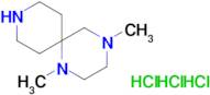 1,4-dimethyl-1,4,9-triazaspiro[5.5]undecane trihydrochloride