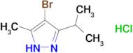 4-Bromo-5-isopropyl-3-methyl-1H-pyrazole hydrochloride