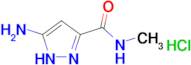 5-amino-N-methyl-1H-pyrazole-3-carboxamide hydrochloride