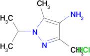 1-isopropyl-3,5-dimethyl-1H-pyrazol-4-amine hydrochloride