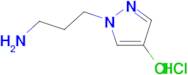 [3-(4-chloro-1H-pyrazol-1-yl)propyl]amine hydrochloride