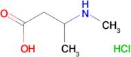 3-(methylamino)butanoic acid hydrochloride