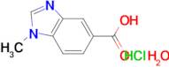 1-methyl-1H-benzimidazole-5-carboxylic acid hydrochloride hydrate
