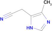 (5-methyl-1H-imidazol-4-yl)acetonitrile