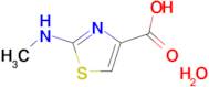 2-(methylamino)-1,3-thiazole-4-carboxylic acid hydrate