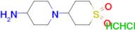 1-(1,1-dioxidotetrahydro-2H-thiopyran-4-yl)-4-piperidinamine dihydrochloride