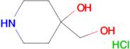 4-(hydroxymethyl)-4-piperidinol hydrochloride