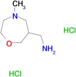 [(4-methyl-1,4-oxazepan-6-yl)methyl]amine dihydrochloride