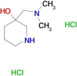 3-[(dimethylamino)methyl]-3-piperidinol dihydrochloride