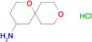 1,9-dioxaspiro[5.5]undec-4-ylamine hydrochloride