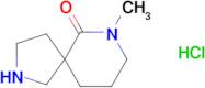 7-methyl-2,7-diazaspiro[4.5]decan-6-one hydrochloride