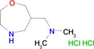 N,N-dimethyl-1-(1,4-oxazepan-6-yl)methanamine dihydrochloride