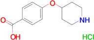 4-(4-piperidinyloxy)benzoic acid hydrochloride