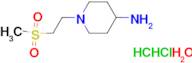 1-[2-(methylsulfonyl)ethyl]-4-piperidinamine dihydrochloride hydrate